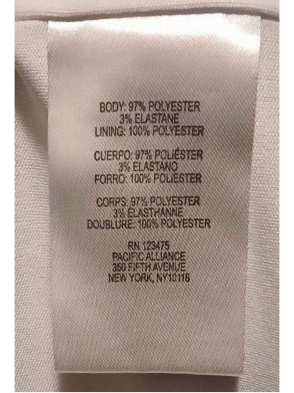 Women's Chelsea & Violet Navy White Colorblock Dress Size 4 - INV525 h - Picture 4 of 8